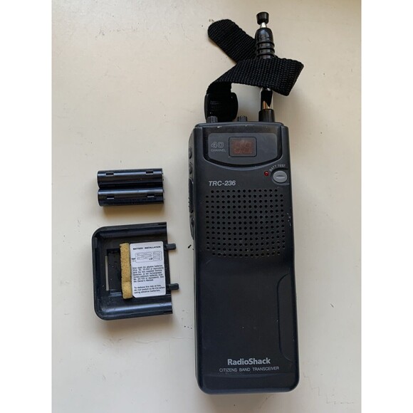 Vintage RADIO SHACK TRC-236 40 Channel CB Walkie Talkie Transceiver Tested Works - Picture 2 of 16